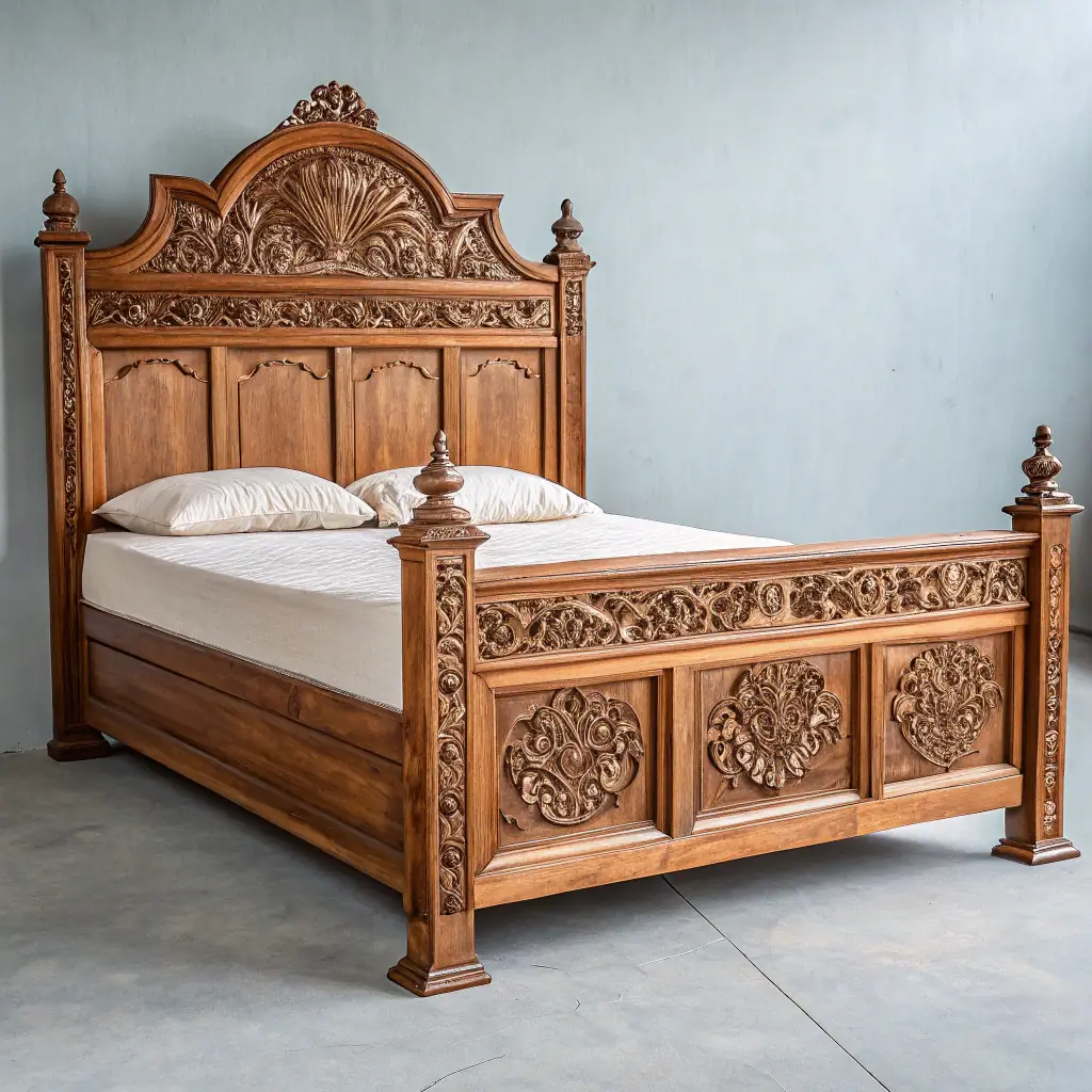 Amish Queen Bed Set